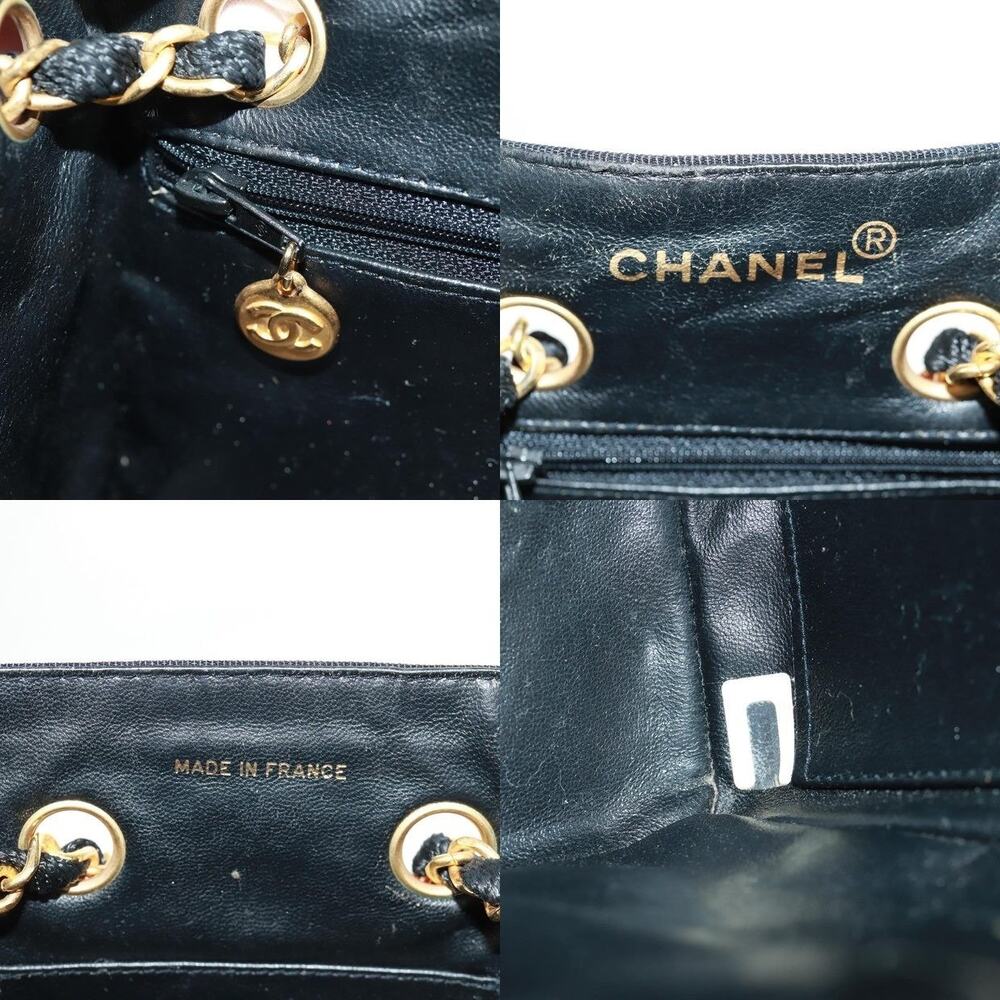 Chanel Raffia Chain Handbag Red - Picture 11 of 15